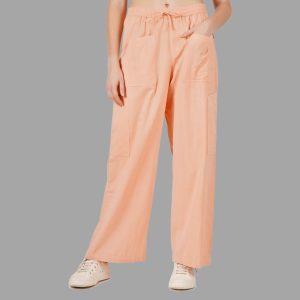 Women's Peach Trousers