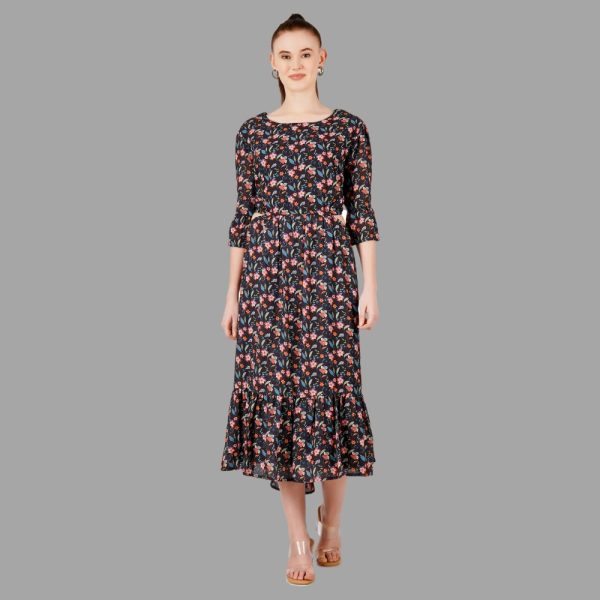 Multicolor Floral Dresses for Women